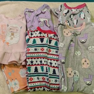 Fleece pajamas